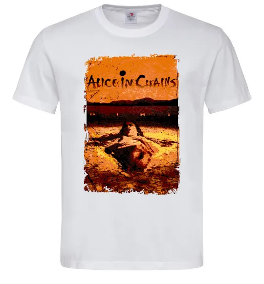 Чоловіча футболка Alice in Chains Dirt Білий фото