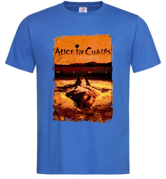 Чоловіча футболка Alice in Chains Dirt Яскраво-синій фото
