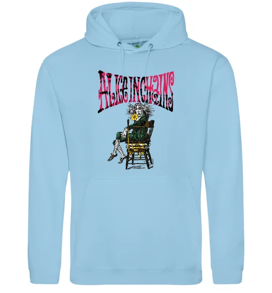 Жіноча толстовка (худі) Alice in Chains Блакитний фото