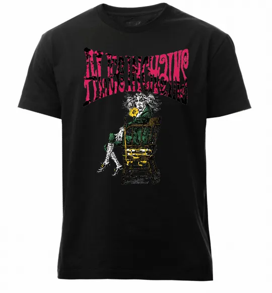 Мужская премиум футболка Alice in Chains Черный фото