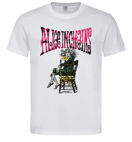 Чоловіча футболка Alice in Chains Білий фото