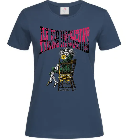 Женская футболка Alice in Chains Темно-синий фото