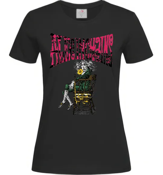 Женская футболка Alice in Chains Черный фото