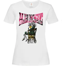 Женская футболка Alice in Chains Белый фото