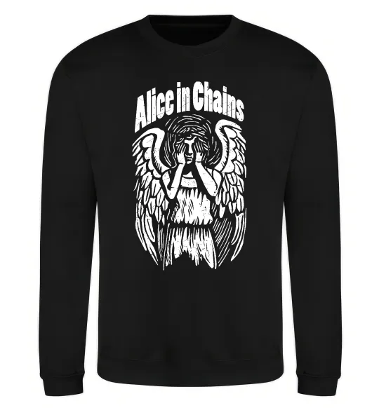 Свитшот Alice in Chains Angel cry Черный фото