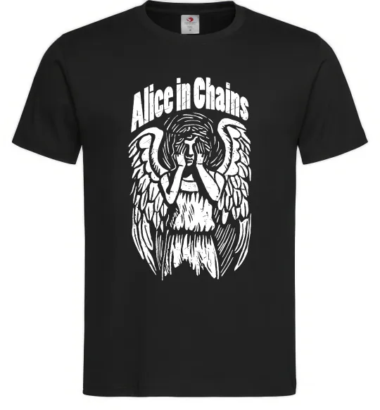 Чоловіча футболка Alice in Chains Angel cry Чорний фото