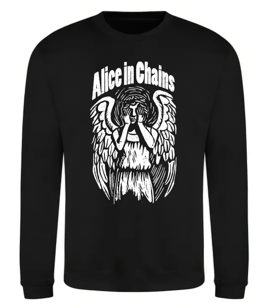 Свитшот Alice in Chains Angel cry Черный фото