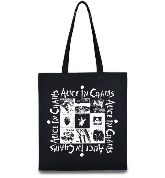 Эко-сумка Alice in Chains альбоми Черный фото