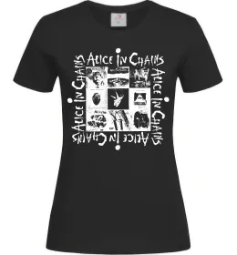 Женская футболка Alice in Chains альбоми Черный фото