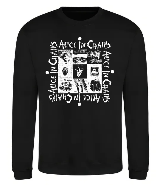 Свитшот Alice in Chains альбоми Черный фото