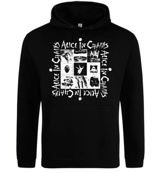 Женская толстовка (худи) Alice in Chains альбоми Черный фото
