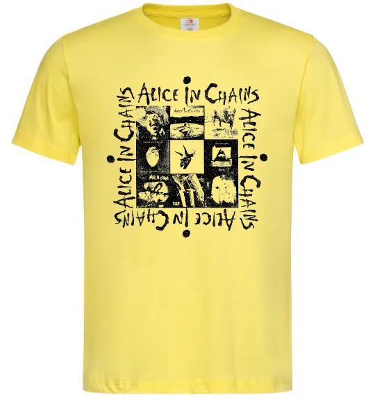 Чоловіча футболка Alice in Chains альбоми Лимонний фото