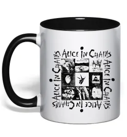 Чашка з кольоровою ручкою Чашка з кольоровою ручкою