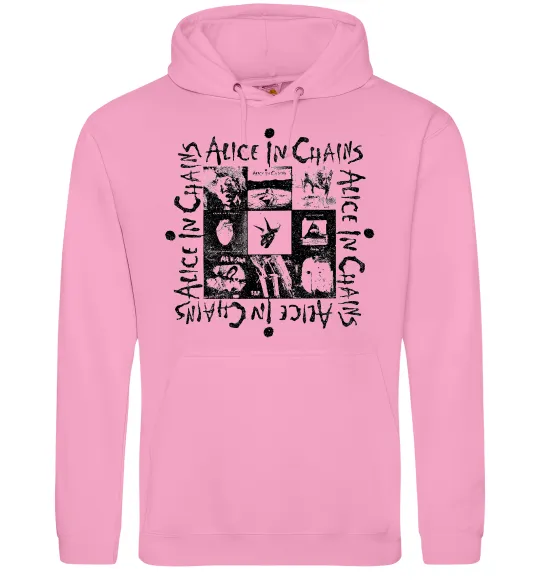 Жіноча толстовка (худі) Alice in Chains альбоми Рожевий фото