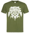 Чоловіча футболка Alice in Chains Skull Оливковий Чоловіча футболка Alice in Chains Skull Оливковий фото