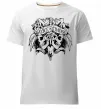 Мужская премиум футболка Alice in Chains Skull Белый Мужская премиум футболка Alice in Chains Skull Белый фото