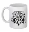 Чашка керамическая Alice in Chains Skull Белый Чашка керамическая Alice in Chains Skull Белый фото