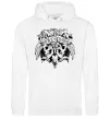 Мужская толстовка (худи) Alice in Chains Skull Белый Мужская толстовка (худи) Alice in Chains Skull Белый фото