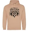 Женская толстовка (худи) Alice in Chains Skull Песочный Женская толстовка (худи) Alice in Chains Skull Песочный фото