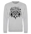 Світшот Alice in Chains Skull Сірий меланж Світшот Alice in Chains Skull Сірий меланж фото