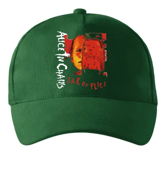Кепка Alice in Chains Jar of flies Темно-зеленый фото