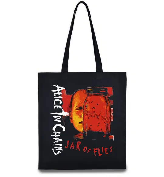 Эко-сумка Alice in Chains Jar of flies Черный фото