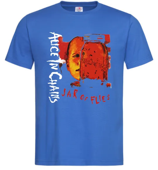 Чоловіча футболка Alice in Chains Jar of flies Яскраво-синій фото