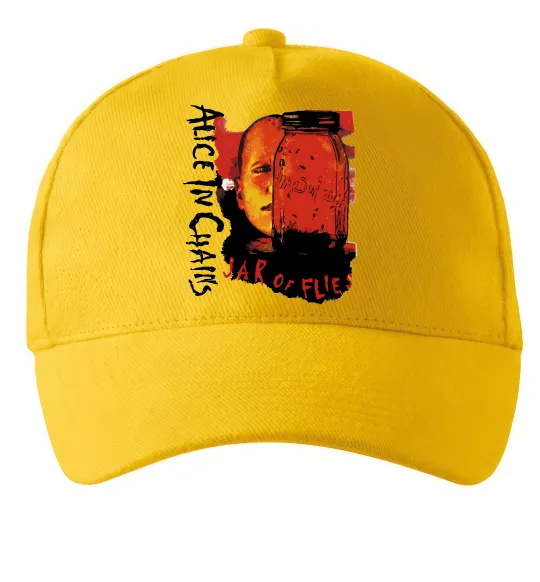 Кепка Alice in Chains Jar of flies Солнечно желтый фото