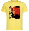 Чоловіча футболка Alice in Chains Jar of flies Лимонний фото