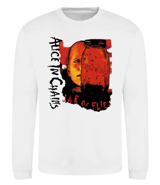 Свитшот Alice in Chains Jar of flies Белый фото