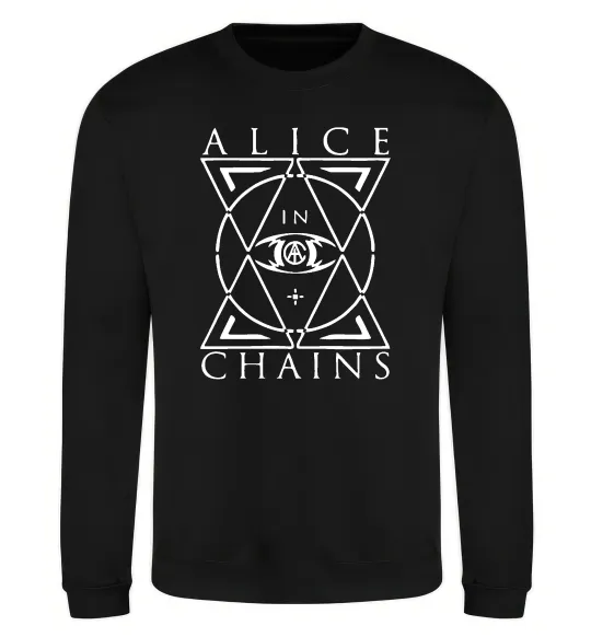 Світшот Alice in Chains eye Чорний фото