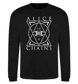 Свитшот Alice in Chains eye Черный фото