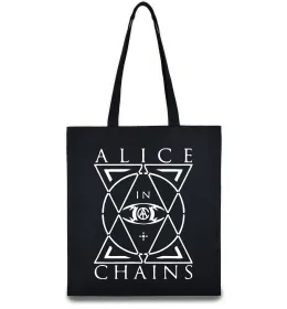 Еко-сумка Alice in Chains eye Чорний фото