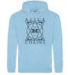 Чоловіча толстовка (худі) Alice in Chains eye Блакитний Чоловіча толстовка (худі) Alice in Chains eye Блакитний фото