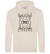Мужская толстовка (худи) Alice in Chains eye Таш фото