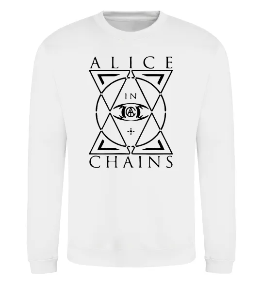 Світшот Alice in Chains eye Білий фото