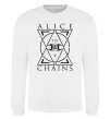 Світшот Alice in Chains eye Білий фото