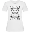 Жіноча футболка Alice in Chains eye Білий Жіноча футболка Alice in Chains eye Білий фото
