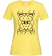 Жіноча футболка Alice in Chains eye Лимонний Жіноча футболка Alice in Chains eye Лимонний фото