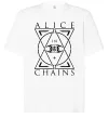 Футболка Оверсайз Alice in Chains eye Білий Футболка Оверсайз Alice in Chains eye Білий фото