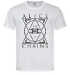 Мужская футболка Alice in Chains eye Белый Мужская футболка Alice in Chains eye Белый фото