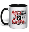 Чашка з кольоровою ручкою Alice in Chains albums Чорний Чашка з кольоровою ручкою Alice in Chains albums Чорний фото