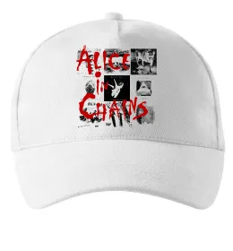 Кепка Alice in Chains Белый фото Кепка Alice in Chains Белый фото