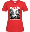 Жіноча футболка Oasis What`s the story Червоний фото