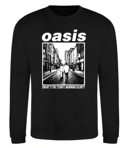Свитшот Oasis What`s the story Черный фото