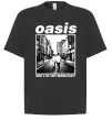 Футболка Оверсайз Oasis What`s the story Чорний фото