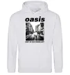 Мужская толстовка (худи) Oasis What`s the story Серый меланж фото