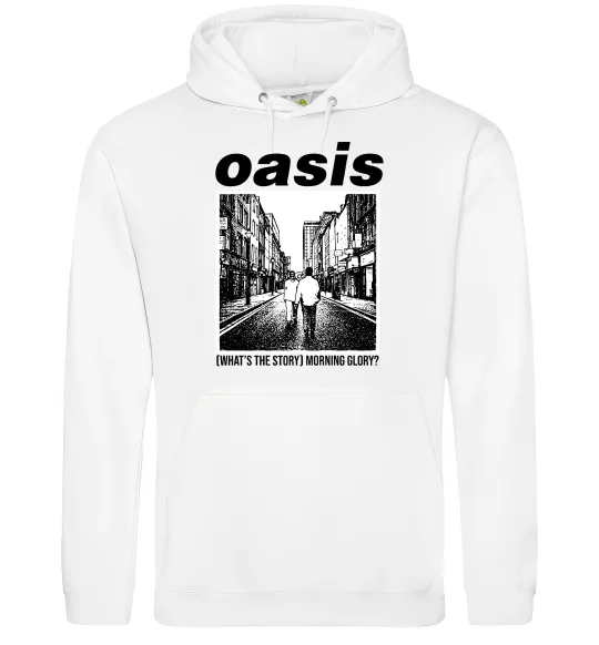 Жіноча толстовка (худі) Oasis What`s the story Білий фото