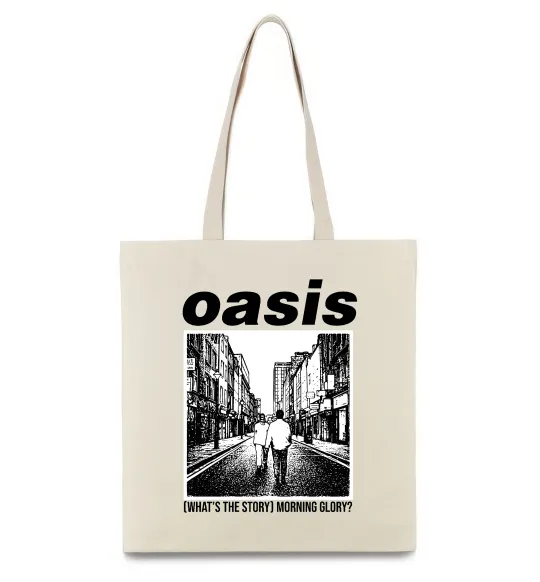 Эко-сумка Oasis What`s the story Бежевый фото