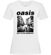 Жіноча футболка Oasis What`s the story Білий фото